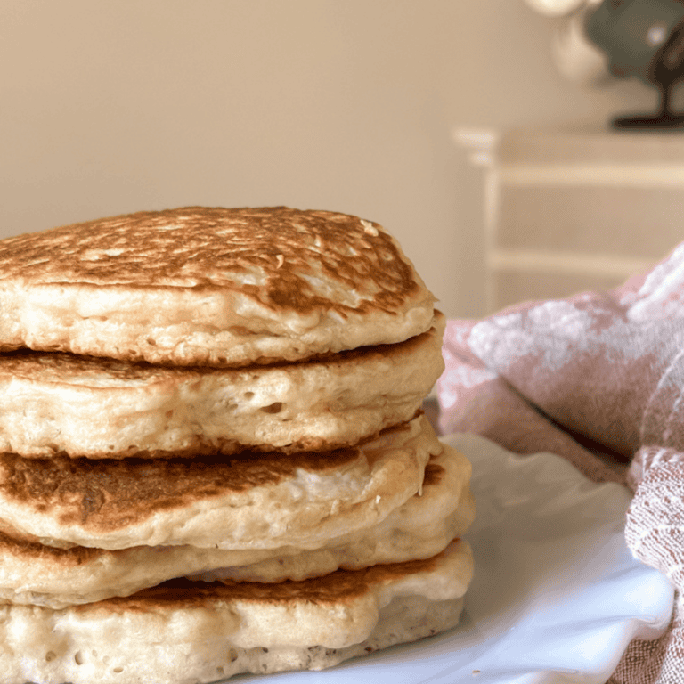Overnight Sourdough Discard Pancakes (Easy Make-Ahead Recipe)