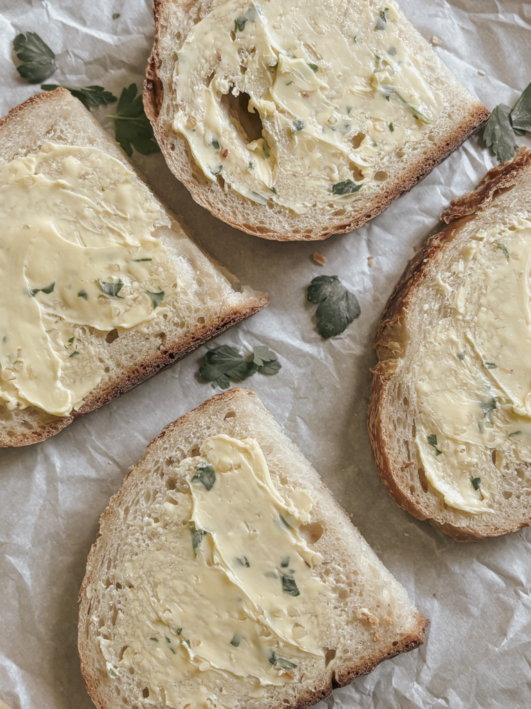 garlic bread from scratch