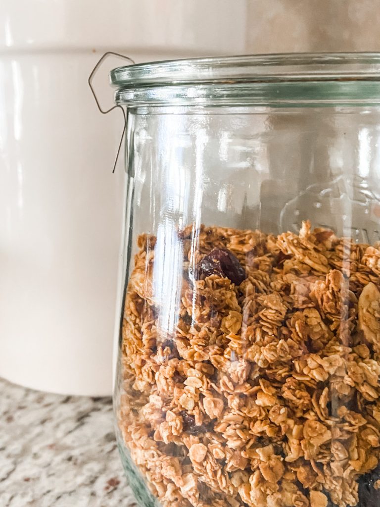 homemade pumpkin spice granola