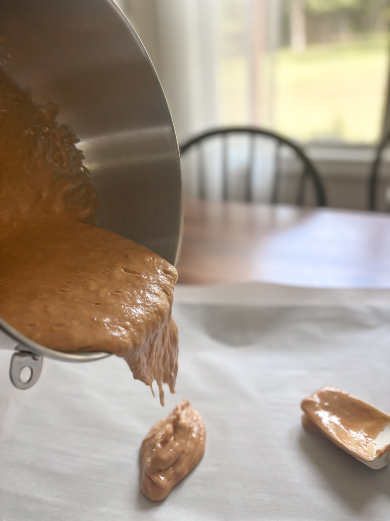 Libby’s pumpkin roll batter