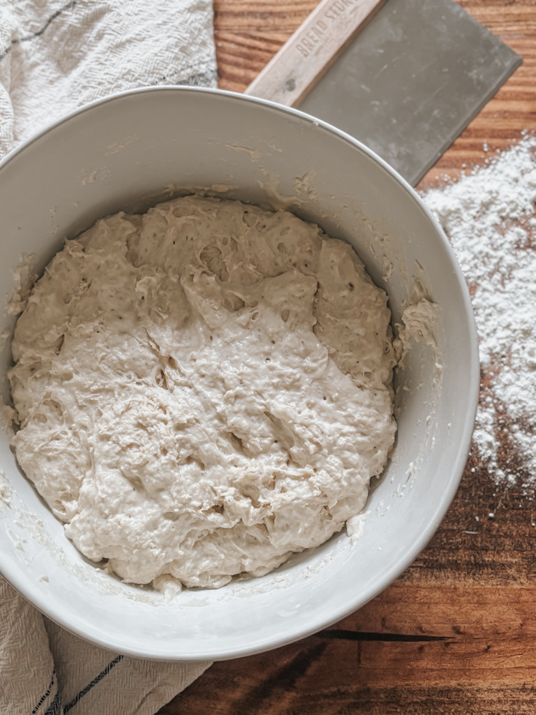 soup bread dough