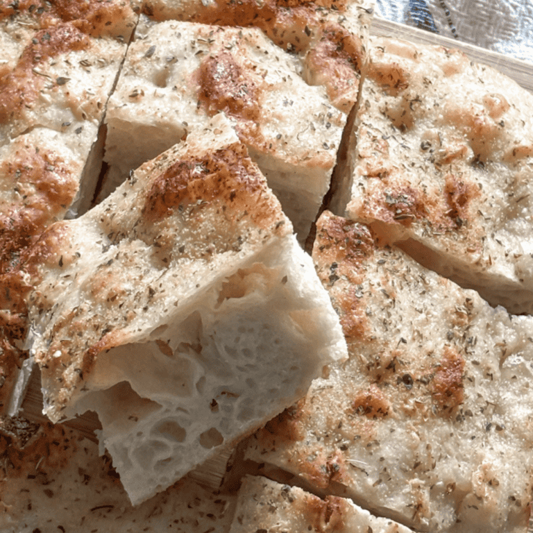 Easy Same Day Sourdough No Knead Focaccia Recipe
