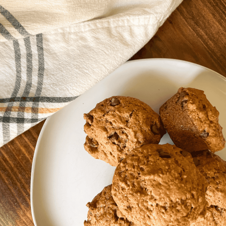 Sourdough Pumpkin Chocolate Chip Muffins with Discard