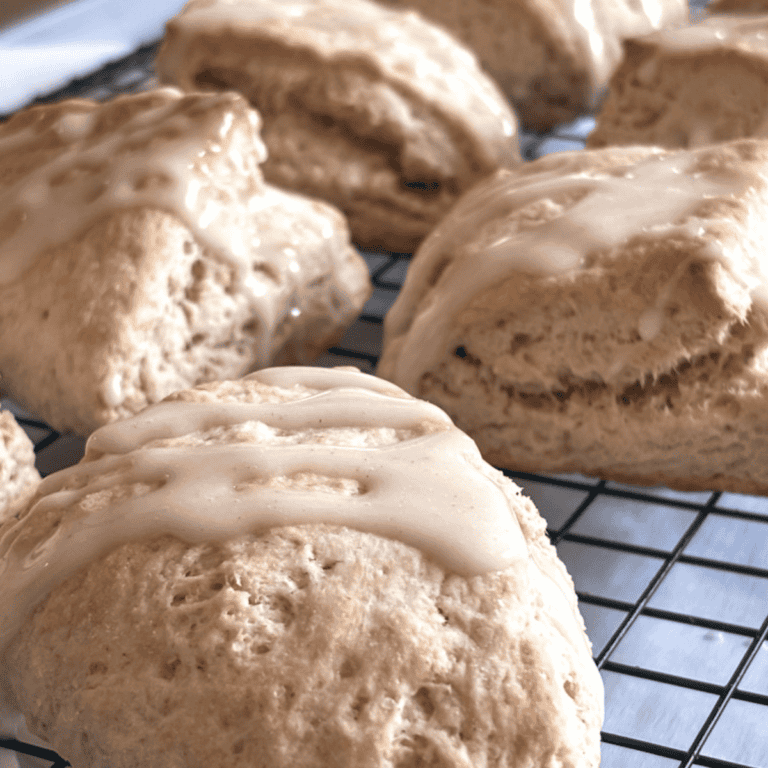 Easy Cinnamon Biscuits Made with Sourdough Discard
