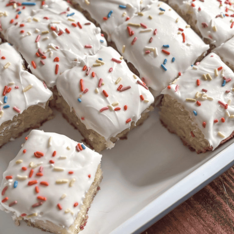 Easy Birthday Sheet Cake
