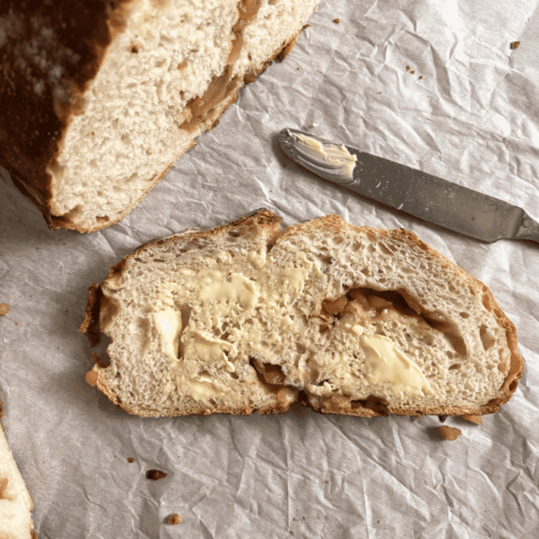 Overnight Apple Cinnamon Sourdough Bread 