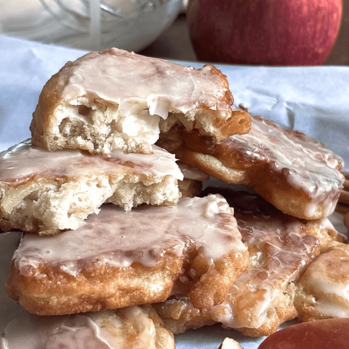 Old Fashioned Applesauce Fritters Recipe