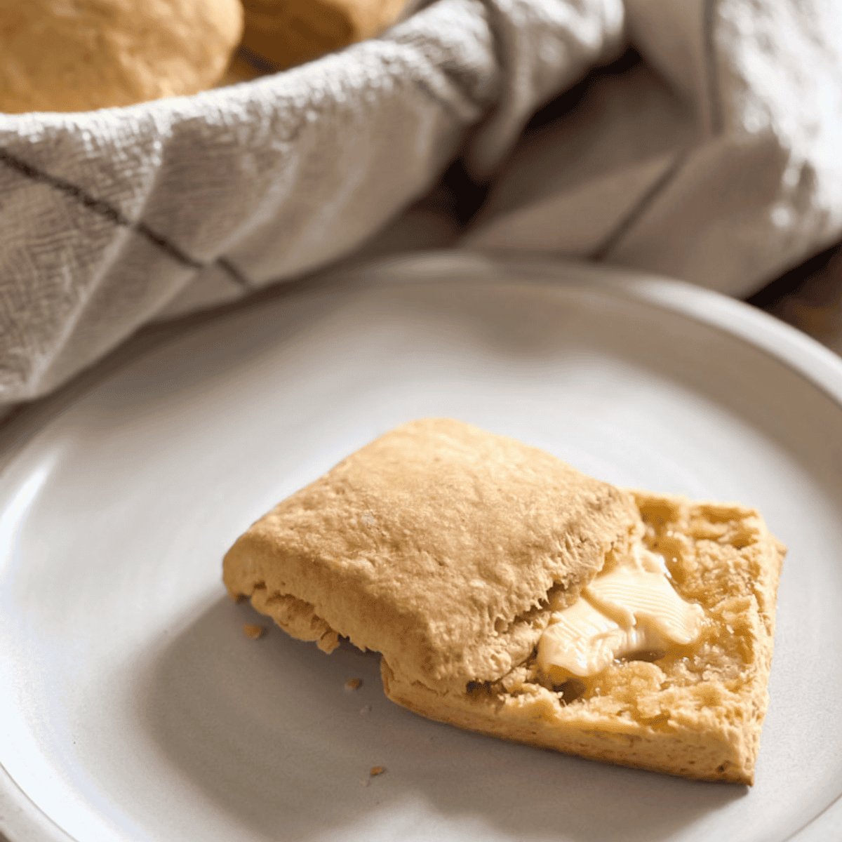 Fluffy Sweet Potato Biscuits with Sourdough Discard 