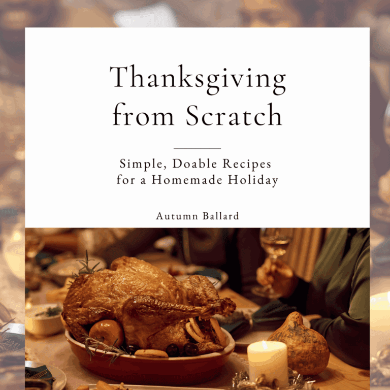 Simple Thanksgiving From Scratch -Free Recipe Guide