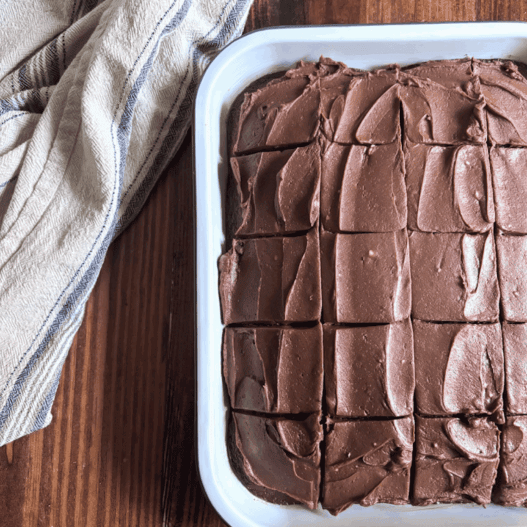 Sourdough Chocolate Cake- Easy Sheet Pan Recipe