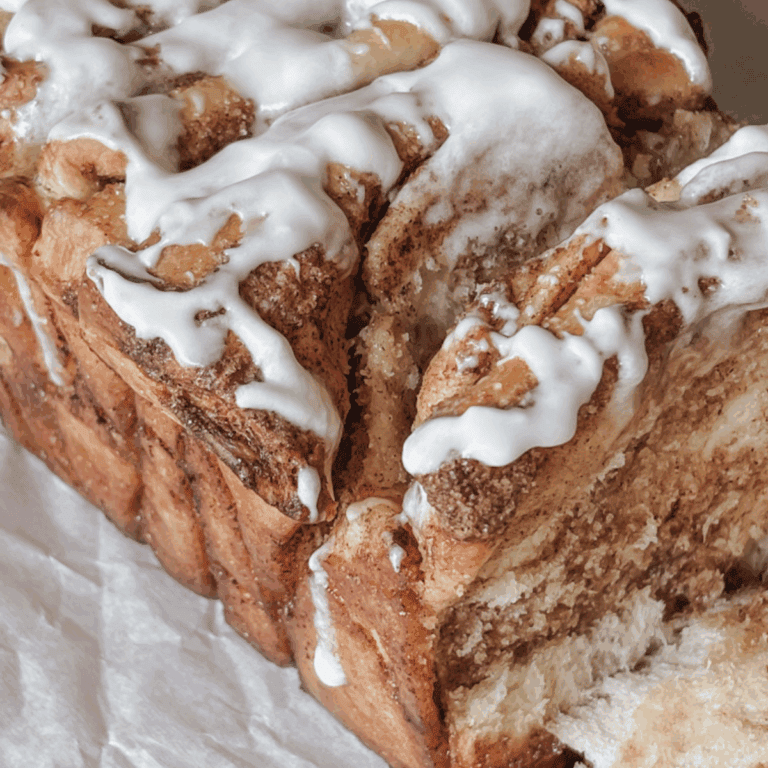 Pull Apart Cinnamon Sugar Sourdough Bread with Discard