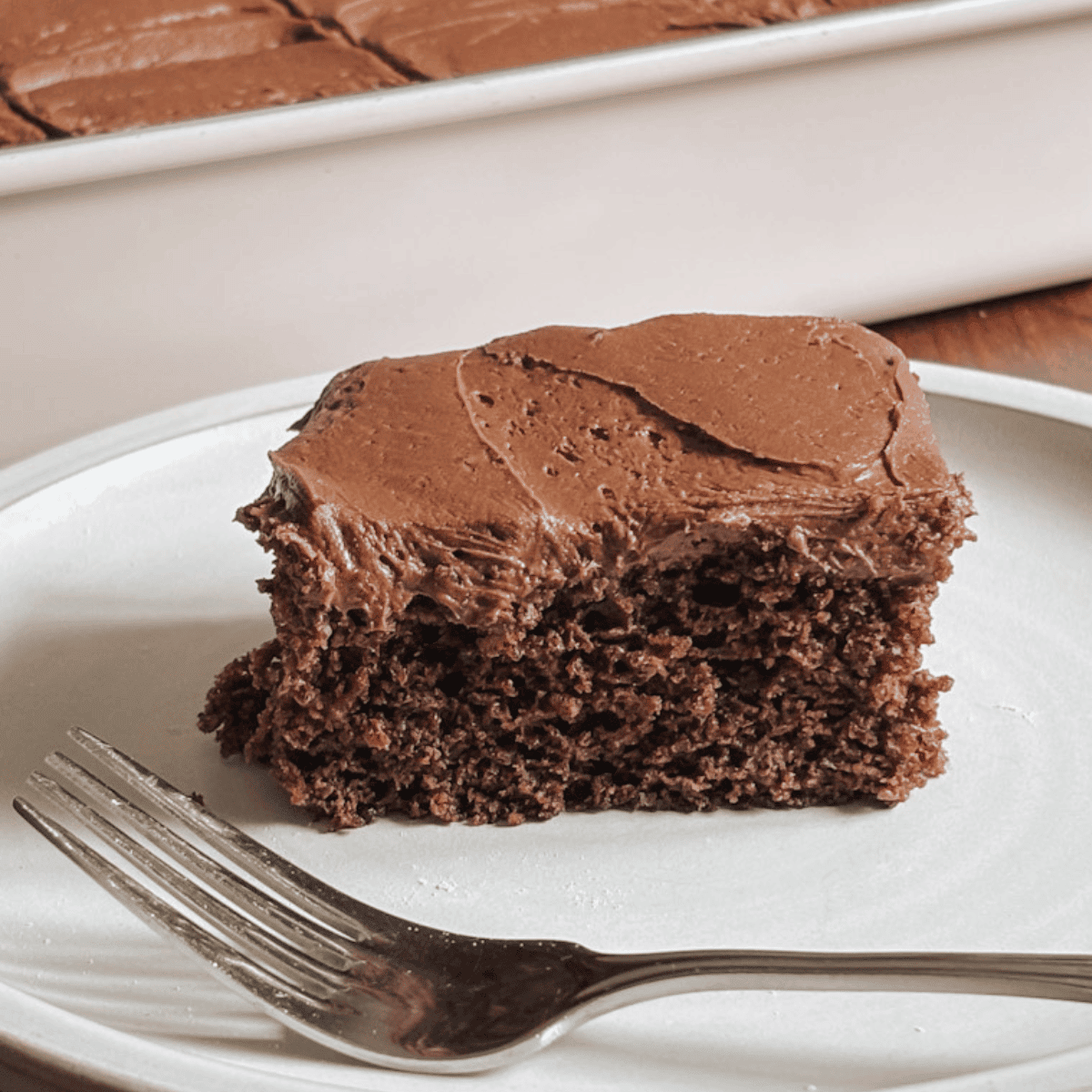 One Bowl Fresh Milled Chocolate Cake- Sheet Pan Recipe