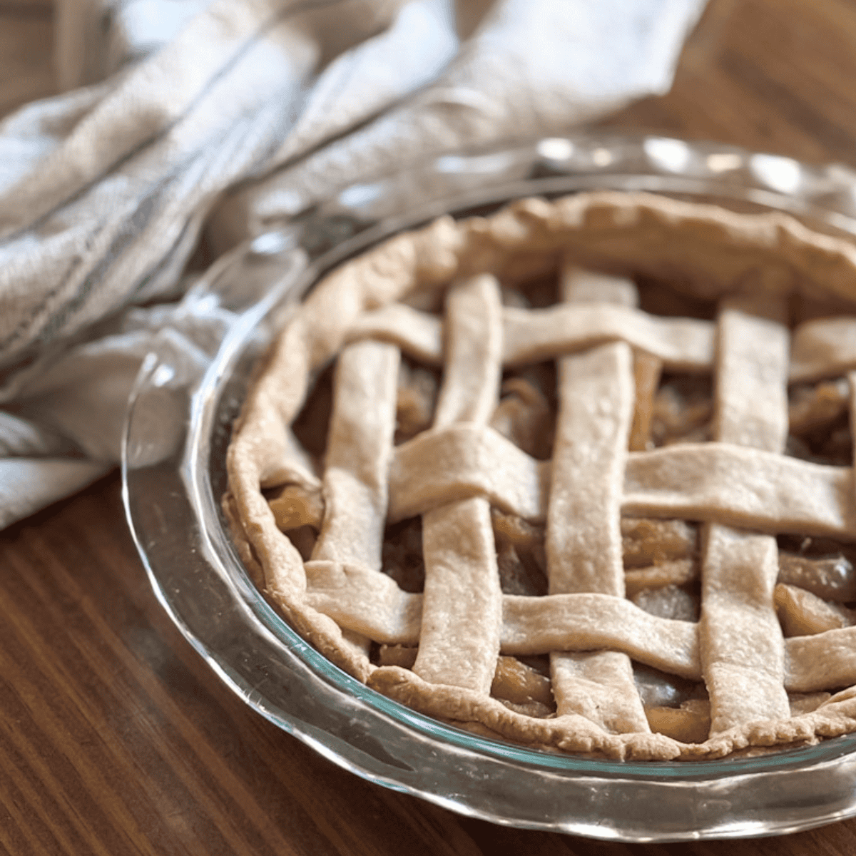 4 Ingredient Fresh Milled Flour Double Pie Crust