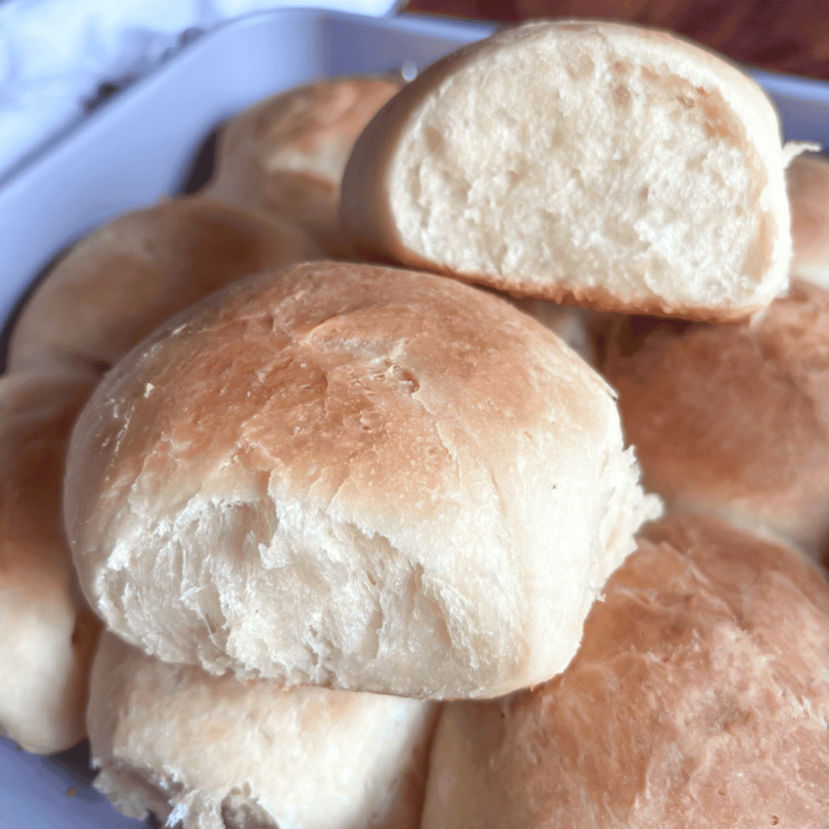 Soft Sourdough Brioche Rolls with Homemade Cinnamon Butter