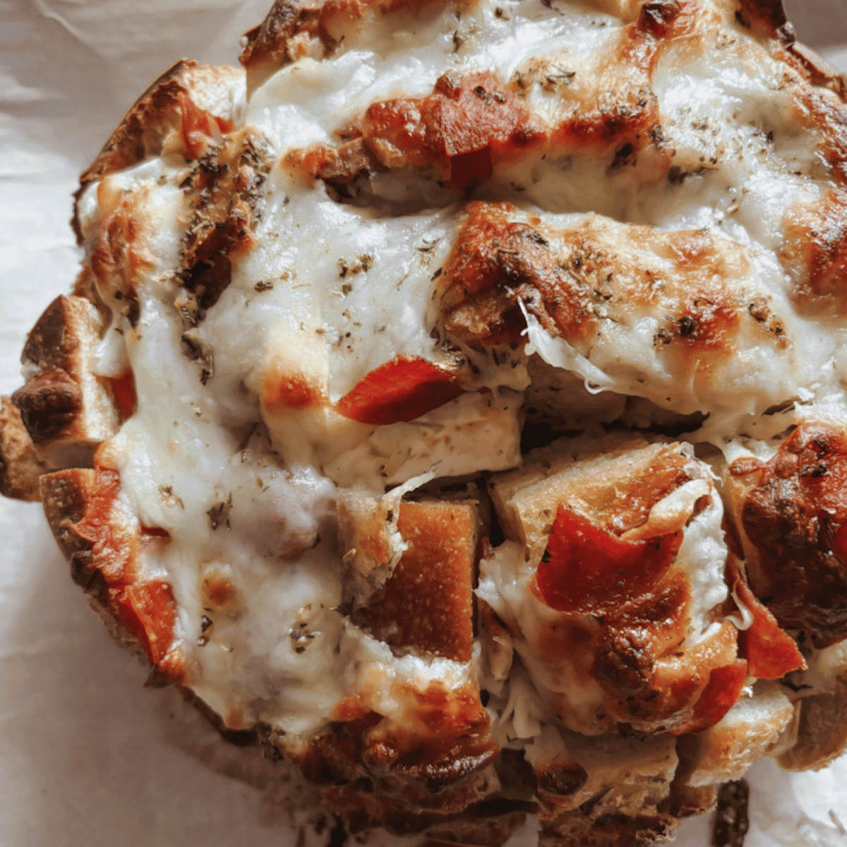 The Ultimate Pizza Stuffed Sourdough Bread Recipe