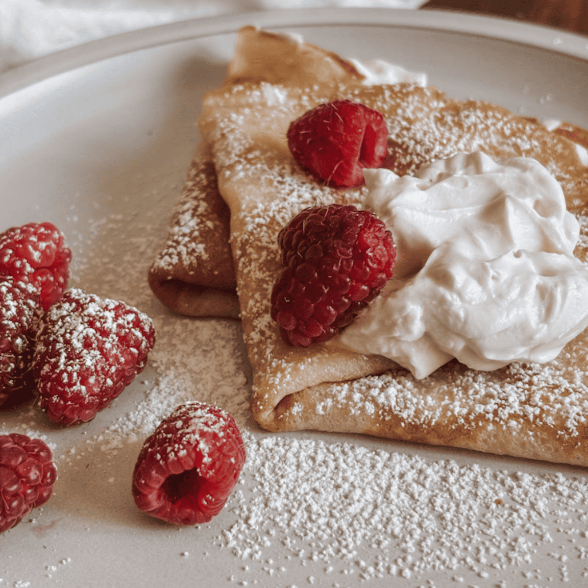 Sweet Sourdough Crepes Made With Discard 